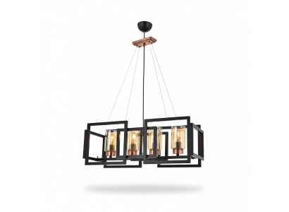 Plafondlamp chique lamp voor eetkamer woonkamer glanzend glas