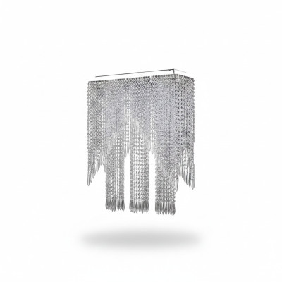 Kroonluchter hanglamp glanzend chroom nieuw woonkamer kroonluchter.