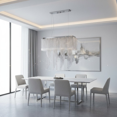 Lampen Lampen Lampen Kroonluchter lampen Plafondlamp 80x80cm