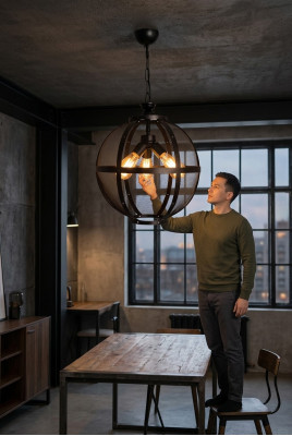 Plafondlamp Luxe Zwart 40x70 Moderne Hanglamp Plafondlamp voor Woonkamer