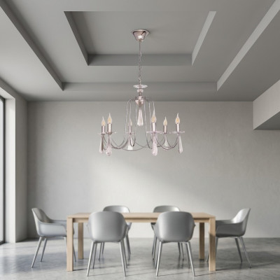Kroonluchter glanzend nieuw Binnenruimte Voor de woonkamer Kristal
