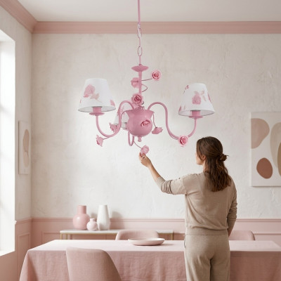 Plafondlamp roze met modern ontwerp in de woonkamer slaapkamer nieuw