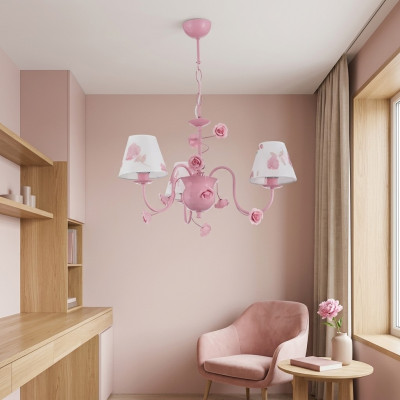 Plafondlamp roze met modern ontwerp in de woonkamer slaapkamer nieuw