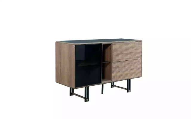 Slaapkamer set Loft Design Bed Kast Bedden Commode Nachtkastje 5-delig