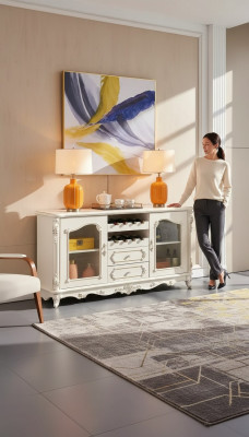 Barschrank Klassieke bargouw naar woonkamer meubelontwerper nieuw