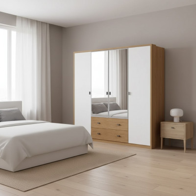Kledingkast Kasten Slaapkamer moderne meubels Materiaal Hout Luxe Kast