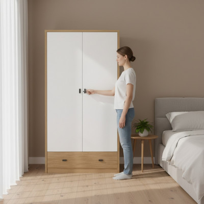 Kledingkast Slaapkamer meubels Modern Interieur Luxueuze Stijl
