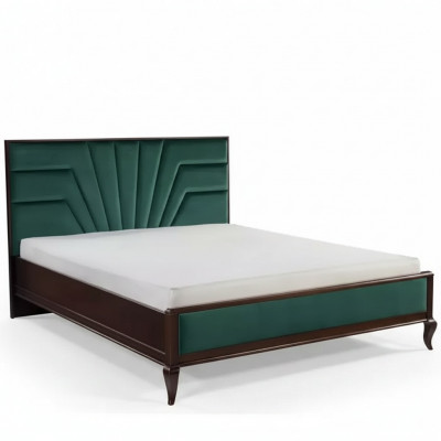 Bed Luxe Dubbele Hotelbedden Slaapkamer Ontwerp Houten Meubels