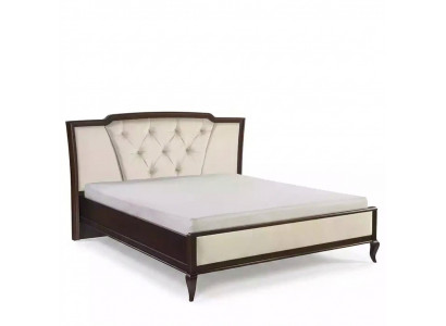 Bed van hout Chesterfield bedden Tweepersoons bed in de slaapkamer Fluweel Textiel