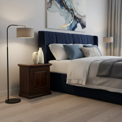 Nachtkastje ontwerp bijzettafels slaapkamer hout luxe consoles nieuw