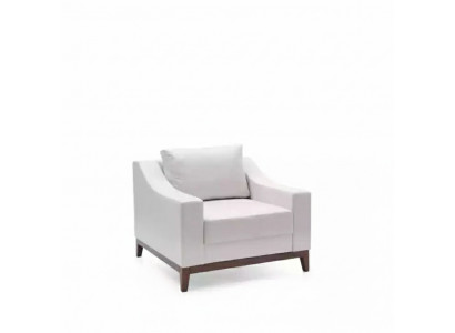Fauteuil wit Scandinavisch Gestoffeerde fauteuil Tv-fauteuil Lounge Club Meubels