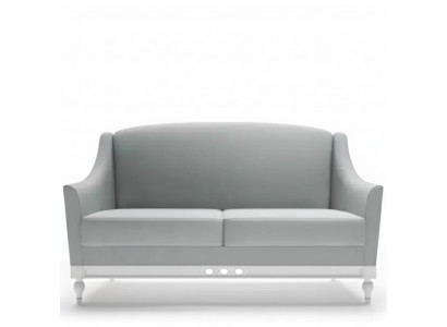 Bankstel 2-zits bankstellen Design Luxe Textiel Hout Bekleding Tweepersoonsbanken