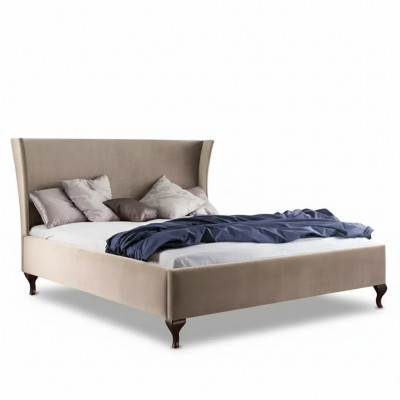 Bed Kussen Design Luxe Dubbele Hotelbedden Barok Houten Meubelen