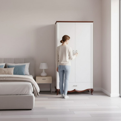 Kledingkast Kledingkasten Plank Opslag Houten kast Kast Meubels