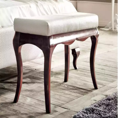 Poef Designer Luxe Gestoffeerde Bank Zit Ontspannen Antieke Stijl Slaapkamer Nieuw