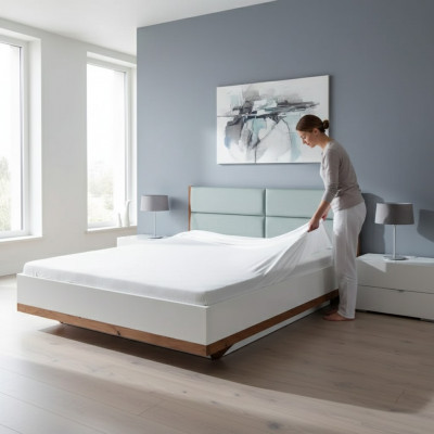 Bed Modern Style Double Beds Luxury Design Bedroom Furniture Wooden Bed