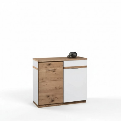 Ladenkast met 3 laden Dressoir wit Houten dressoir modern