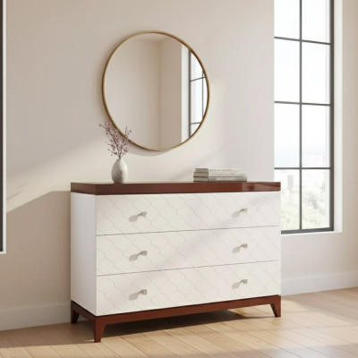 Luxe ladenkasten dressoir woonkamer hout ontwerp sideboard meubels commode