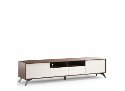 TV-kast Moderne witte luxe televisiestandaard dressoir woonwand rtv