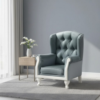 Kinder fauteuil zacht design fauteuil gestoffeerde bankstoel 1-zits