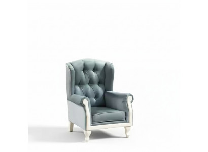 Kinder fauteuil zacht design fauteuil gestoffeerde bankstoel 1-zits
