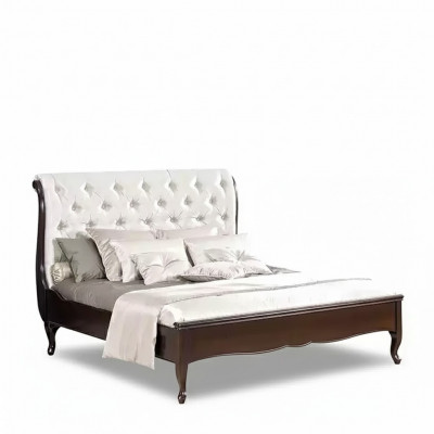 Bed textuur design dubbele bedden luxe modern hotel frame slaapkamer