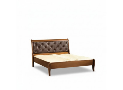Luxe slaapkamerbed ontwerp gestoffeerd tweepersoons hotelbedden Chesterfield