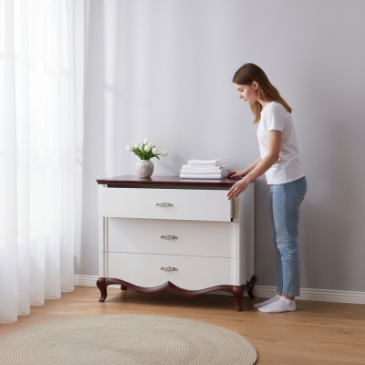 Ladenkast dressoir houten kast dressoir design luxe meubels Nieuw