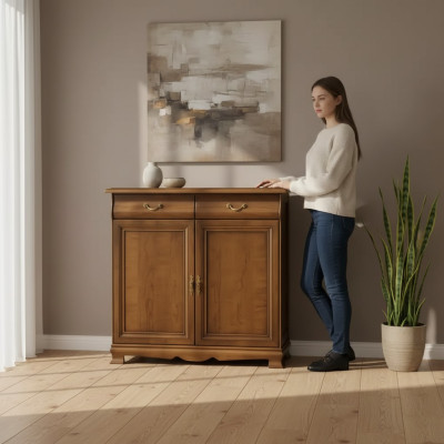 Laden dressoir meubels kast commode in de woonkamer groep hout