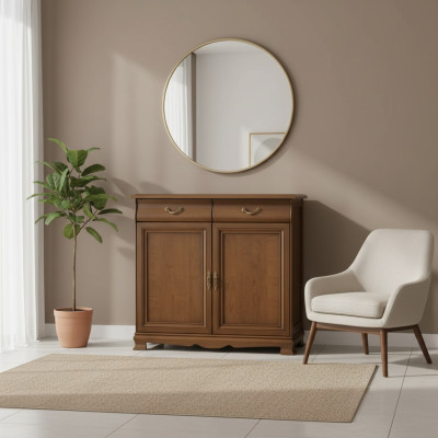Laden dressoir meubels kast commode in de woonkamer groep hout