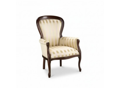 Luxe fauteuil woonkamer textiel fauteuil klassiek design bekleding