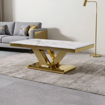 Salontafel Ontwerp Tafel Woonkamer Luxe Salontafels Meubels 130x70 Metaal