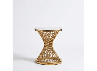 Salontafel Ronde bijzettafel Designer tafel Woonkamertafel Roestvrij staal