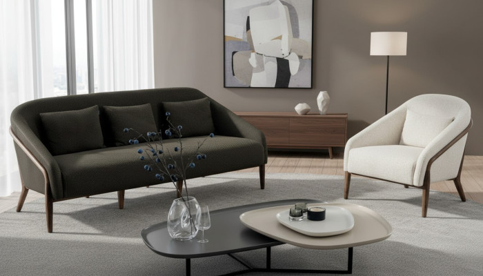 Luxe woonkamerset bankstoel modern design 3+1 zits meubels nieuw
