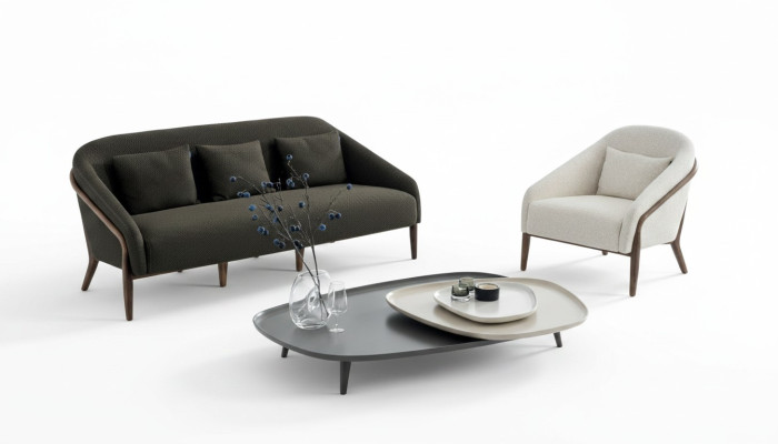 Luxe woonkamerset bankstoel modern design 3+1 zits meubels nieuw