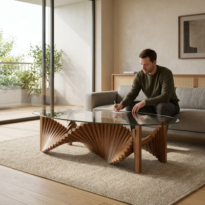 Ontwerp woonkamertafel salontafel luxe koffietafel tafel