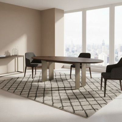 Eettafel Eetkamertafels Modern Luxe Tafel Elegant Ontwerp 230x110cm