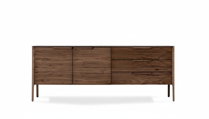 Sideboard Ontwerp Beige Luxe Eetkamer Set Commode met Houten Sideboards