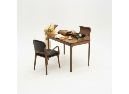 Moderne kantoortafel Bruine design bureau Kantoor meubilair Ontwerperstafel