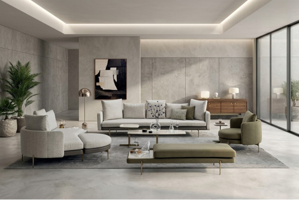 Woonkamerset 8-delig Modern ontwerp Bankstellen Luxe banken Banken
