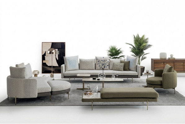Woonkamerset 8-delig Modern ontwerp Bankstellen Luxe banken Banken