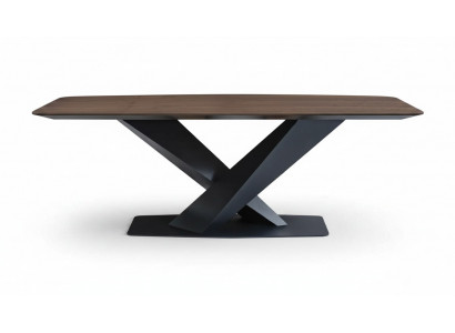 Eettafel Bruin Eetkamertafels Modern Luxe Tafel Elegant Ontwerp