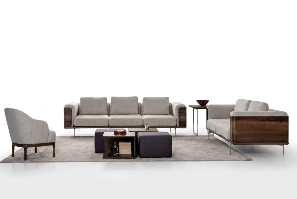 Woonkamerset Luxe Modern Design 2 banken met fauteuil bankstel