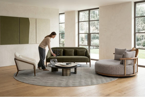 Ontwerpen woonkamer set 3+3+1 bankstel luxe moderne meubels