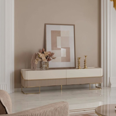 Klassieke tv-standaard Sideboard Commode Woonkamerkasten rtv-tv