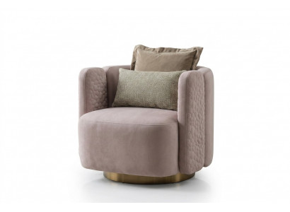 Stijlvolle fauteuils woonkamer Roze Moderne houten bank Lounge Club meubels