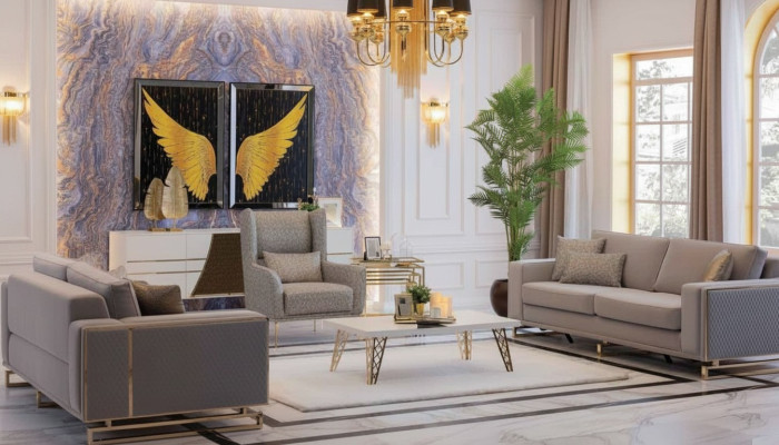 Moderne bankstel 3+2+1 zitsbank meubels luxueus ontwerpen bankstel