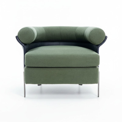 Fluweel fauteuil armleunstoel keukenstoel gestoffeerde fauteuil gestoffeerde stoel modern