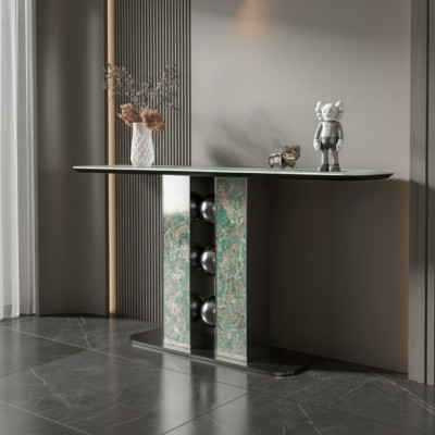 Moderne luxe console tafel ontwerper grijs hout woonkamer nieuw meubilair