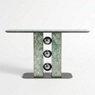 Moderne luxe console tafel ontwerper grijs hout woonkamer nieuw meubilair